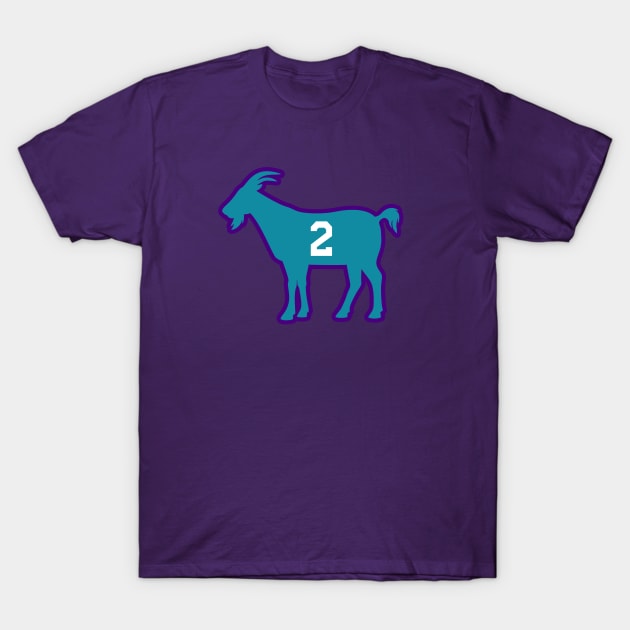 CHA GOAT - 2 - Purple T-Shirt by KFig21